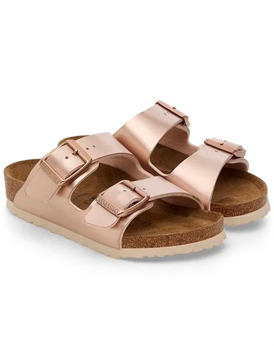 Arizona Kids Birko-Flor Sandal - Electric Copper
